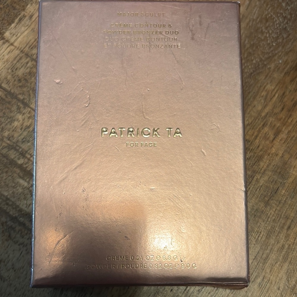 Patrick Ta major sculpt contour & bronzer
